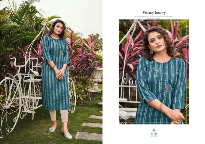 Optical Vol 3 By Kalaroop Designer Kurtis Catalog
